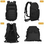 HUNTVP Tactical MOLLE Military Backpack 25L