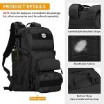 HUNTVP Tactical MOLLE Military Backpack 25L