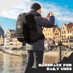 40L Tactical Backpack with Molle System - Black
