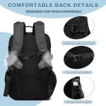 Wotony Men's Waterproof Tactical Backpack with Pockets