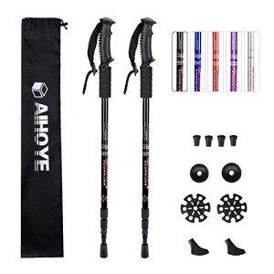 Collapsible Lightweight Hiking Poles for All Ages