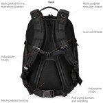 Tactical Molle Assault Backpack 32L - Black
