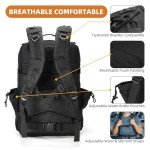 Gracedon 45L Tactical Backpack for Camping and Travel