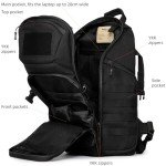 Tactical Molle Assault Backpack 32L - Black