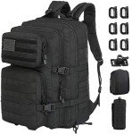 3-Day Tactical Molle Assault Pack Backpack - Black