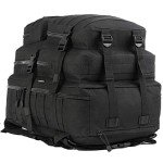 3-Day Tactical Molle Assault Pack Backpack - Black