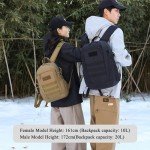 10L Mini Tactical Backpack with MOLLE System