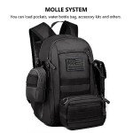 10L Mini Tactical Backpack with MOLLE System