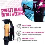 Lightweight Collapsible Trekking Poles - Pair of 2