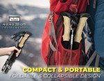 TREKOLOGY Trek-Z Collapsible Hiking Trekking Poles