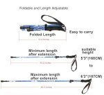 ALAFEN Ultralight Collapsible Trekking Pole - Blue