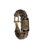 VAYOBOO Tactical Paracord Bracelet with USA Flag