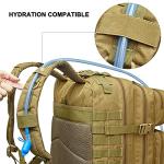 40L Tactical Shoulder Backpack for Survival and Fishing
