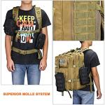 40L Tactical Shoulder Backpack for Survival and Fishing