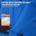 IcthyoStride Waterproof Camping Blanket with Hood