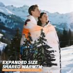 IcthyoStride Waterproof Camping Blanket with Hood