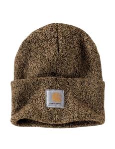 Carhartt Men's Brown Knit Cuffed Beanie
