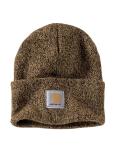 Carhartt Men's Cuffed Beanie - Dark Brown/Sandstone