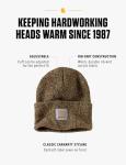 Carhartt Men's Cuffed Beanie - Dark Brown/Sandstone