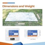 K Kingstar Mylar Emergency Survival Blankets (4 Pack)