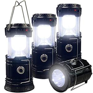 Portable Solar LED Lanterns for Camping & Emergencies