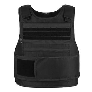 MGFLASHFORCE Men’s Tactical Vest - Black Airsoft Gear