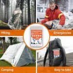 6 Pack Extra Large Emergency Thermal Blankets