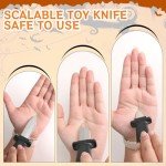 Retractable Fake Knife - 4 Pack Gag Toy