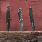 Smith & Wesson 8" Folding Knife with G-10 Handle