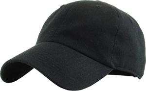 Black Adjustable Tactical Dad Hat - Classic Style