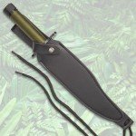 Jungle Survival Knife with Sheath - 10" Blade