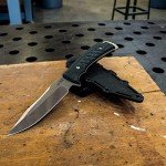 SOG Pillar Fixed Blade Survival Knife - 5" S35VN
