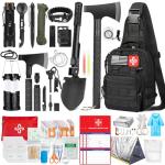 Comprehensive 262-Piece Survival Gear Kit