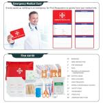 Comprehensive 262-Piece Survival Gear Kit