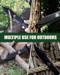 Mossy Oak 15-inch Tactical Survival Knife with Sheath