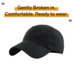 Black Adjustable Tactical Dad Hat - Classic Style