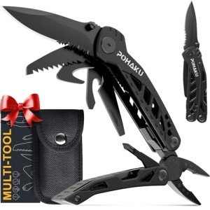 Pohaku 13-in-1 Tactical Multitool Knife