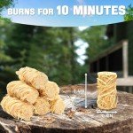Shwuevei 65-Piece Natural Fire Starter Kit
