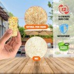 Shwuevei 65-Piece Natural Fire Starter Kit