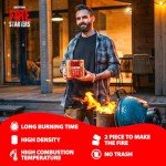 70-Piece Eco-Friendly Fire Starter Kit