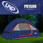 2-Person Waterproof Camping Tent with Rainfly