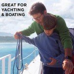 TECEUM Heavy-Duty Utility Rope – Black, 90 FT/150 FT