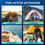 TECEUM Black Micro Paracord - 125 ft Utility Rope