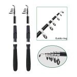 Collapsible Fishing Pole Combo Set with Lures