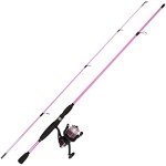 Wakeman Strike Series Pink Fishing Rod & Reel Combo