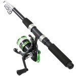 Telescopic Fishing Rod and Reel Combo Set