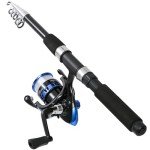 Telescopic Fishing Rod and Reel Combo Set