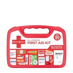 Portable First Aid Kit for Camping & Travel