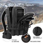 Hannibal Tactical MOLLE Black Assault Backpack