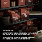 20-Year Shelf Life Chocolate Energy Bar Rations